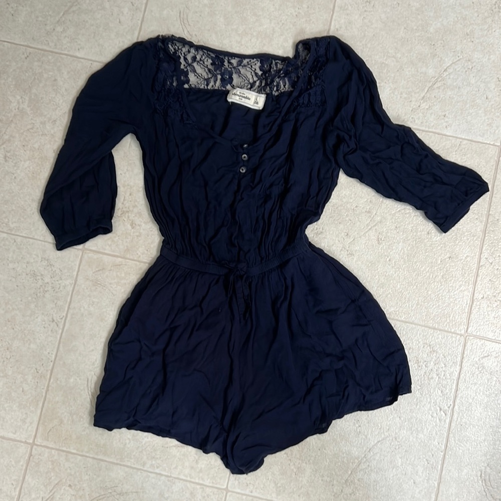 Abercrombie kids girls romper
